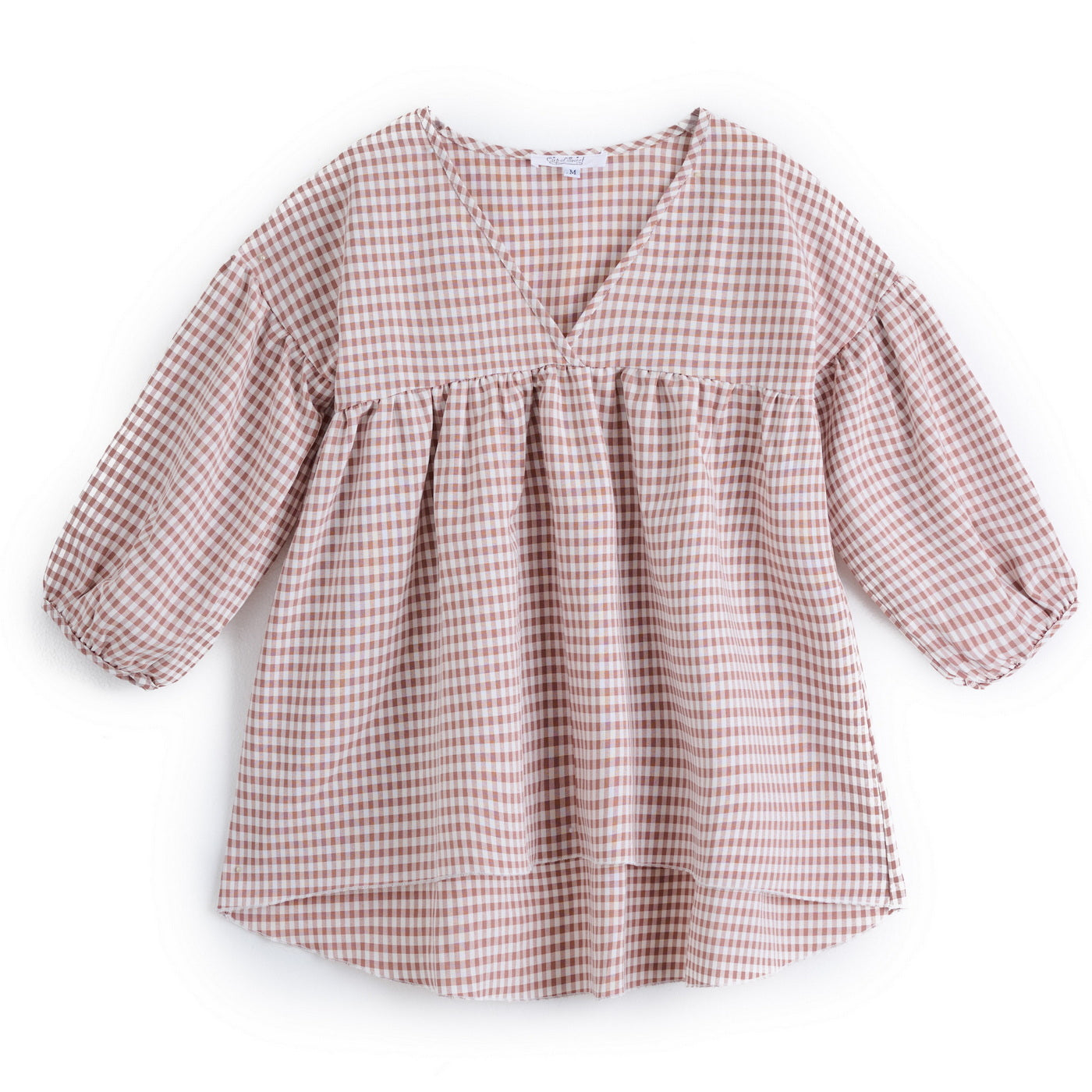 <img src="Pink-White-Gingham-V-Neck-Tunic.jpg" alt="Pink White Gingham V-Neck Tunic" loading="lazy">