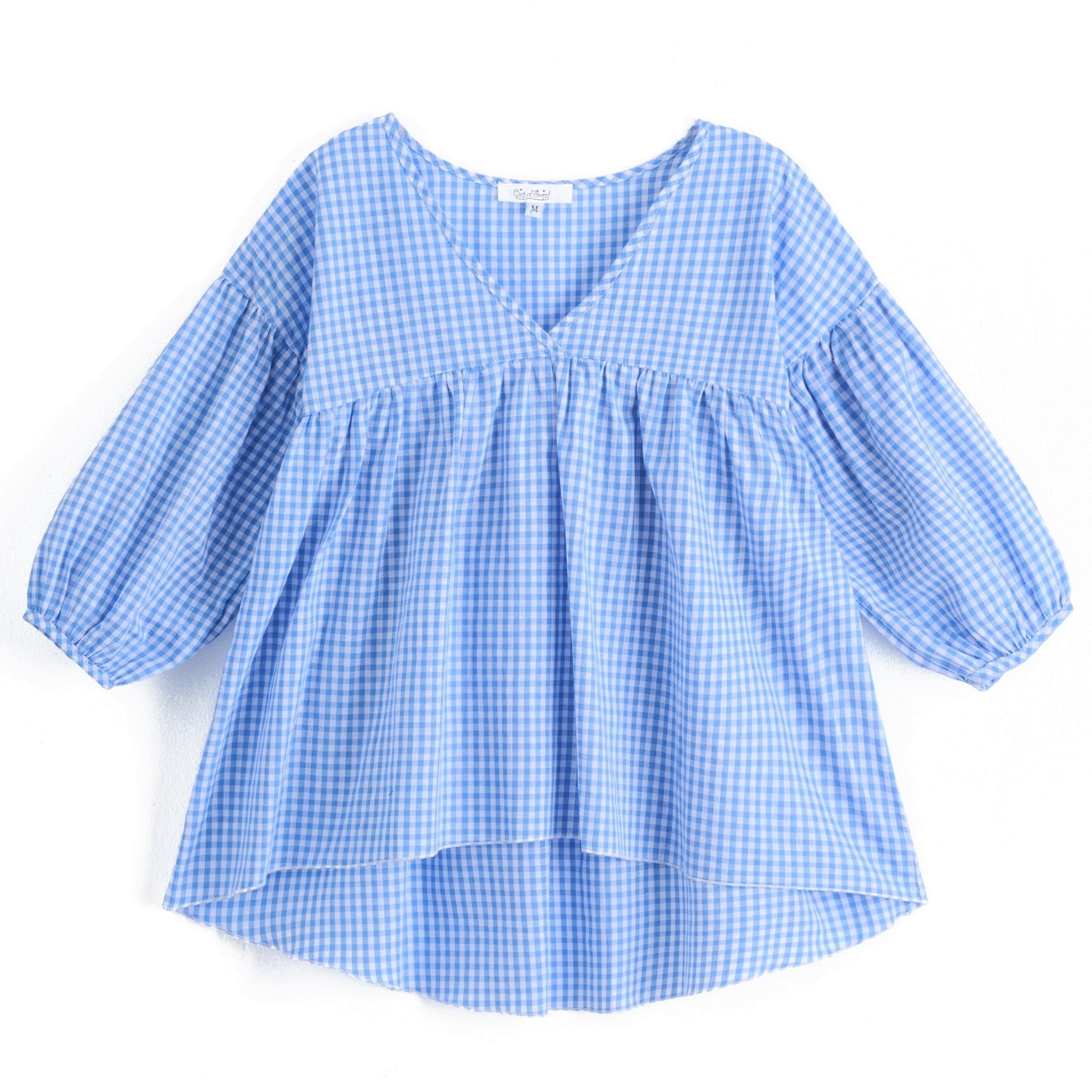 <img src="Blue-White-Gingham-V-Neck-Tunic.jpg" alt="Blue White Gingham V-Neck Tunic" loading="lazy">