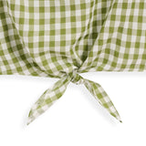 <img src="Green-White-Gingham-Ruffle-Yoke-Knot-Hem-Tank.jpg" alt="Green White Gingham Ruffle Yoke Knot Hem Tank" loading="lazy">