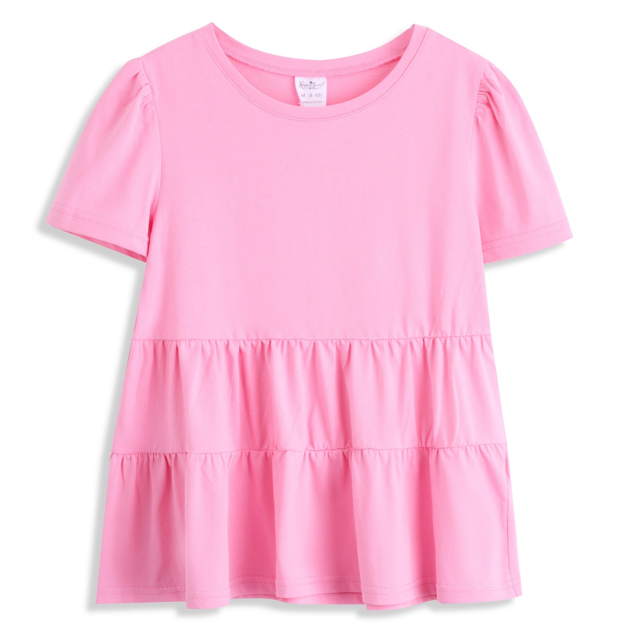 <img src="Pink-Tiered-Short-Sleeve-Tunic.jpg" alt="Pink Tiered Short Sleeve Tunic" loading="lazy">