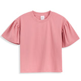<img src="Pink-Short-Bell-Sleeve-Crewneck-Top.jpg" alt="Pink Short Bell-Sleeve Crewneck Top" loading="lazy">