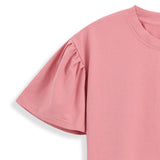 <img src="Pink-Short-Bell-Sleeve-Crewneck-Top.jpg" alt="Pink Short Bell-Sleeve Crewneck Top" loading="lazy">