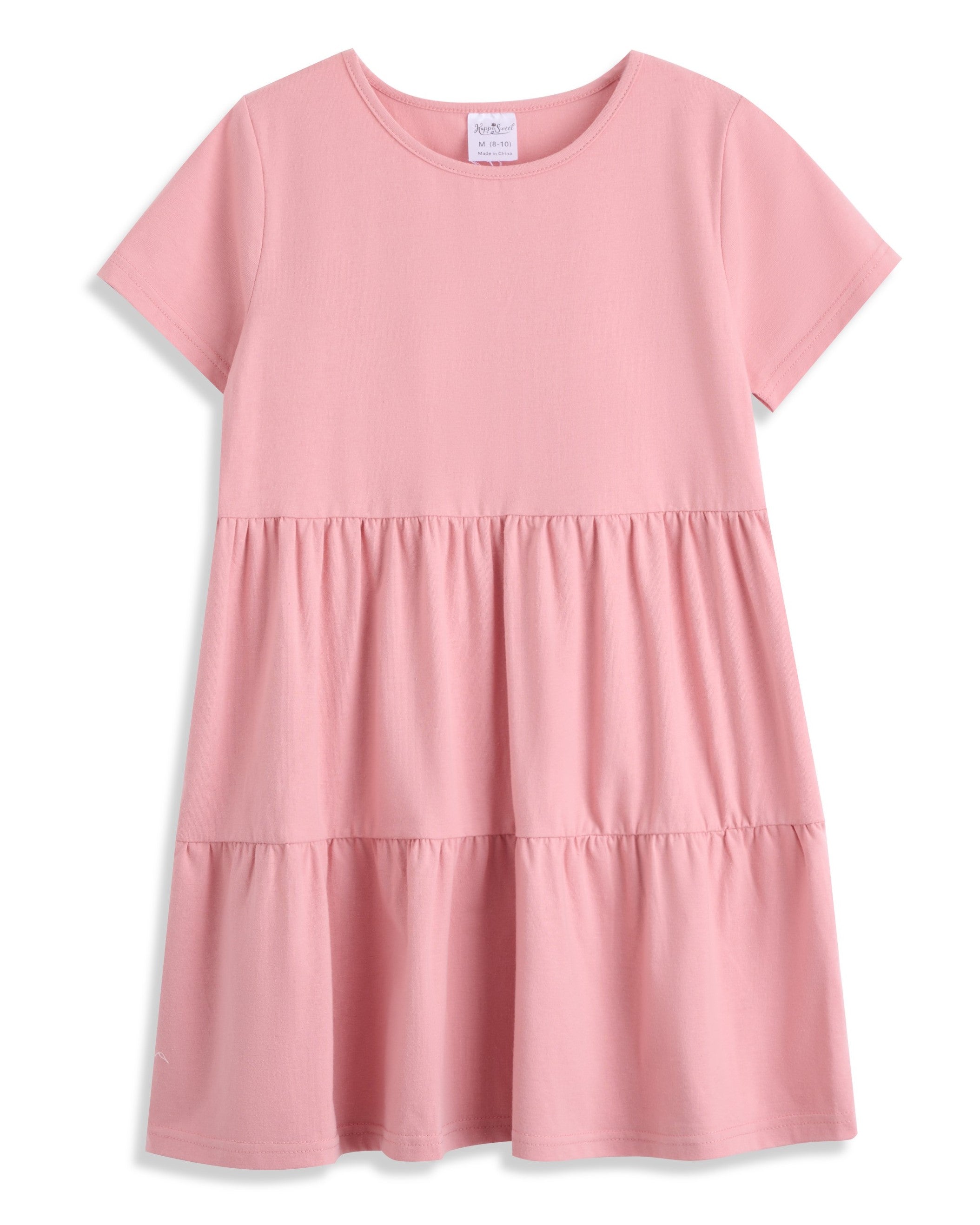 <img src="Pink-Tiered-Short-Sleeve-Shift-Dress.jpg" alt="Pink Tiered Short Sleeve Shift Dress" loading="lazy">