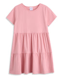 <img src="Pink-Tiered-Short-Sleeve-Shift-Dress.jpg" alt="Pink Tiered Short Sleeve Shift Dress" loading="lazy">