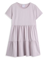 <img src="Light-Purple-Tiered-Short-Sleeve-Shift-Dress.jpg" alt="Light Purple Tiered Short Sleeve Shift Dress" loading="lazy">
