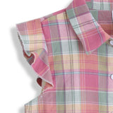 <img src="Pink-Yellow-Plaid-Flutter-Sleeve-Shirt-Dress.jpg" alt="Pink Yellow Plaid Flutter Sleeve Shirt Dress" loading="lazy">