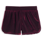 <img src="Wine-Red-Velvet-Fishtail-Hem-Shorts.jpg" alt="Wine Red Velvet Fishtail-Hem Shorts" loading="lazy">