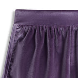 <img src="Purple-Velvet-Fishtail-Hem-Shorts.jpg" alt="Purple Velvet Fishtail-Hem Shorts" loading="lazy">