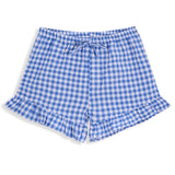 <img src="White-Blue-Gingham-Ruffle-Hem-Shorts.jpg" alt="White Blue Gingham Ruffle-Hem Shorts" loading="lazy">