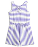 <img src="White-Purple-Stripe-Tie-Front-Sleeveless-Romper.jpg" alt="White Purple Stripe Tie-Front Sleeveless Romper" loading="lazy">