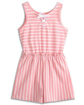 <img src="White-Pink-Stripe-Tie-Front-Sleeveless-Romper.jpg" alt="White Pink Stripe Tie-Front Sleeveless Romper" loading="lazy">