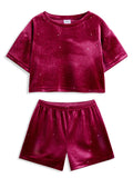 <img src="Fuchsia-Velvet-Crop-Top-Shorts.jpg" alt="Fuchsia Velvet Crop Top Shorts" loading="lazy">