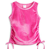 <img src="Rose-Velvet-Side-Tie-Sleeveless-Top-Shorts.jpg" alt="Rose Velvet Side Tie Sleeveless Top Shorts" loading="lazy">