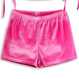 <img src="Rose-Velvet-Side-Tie-Sleeveless-Top-Shorts.jpg" alt="Rose Velvet Side Tie Sleeveless Top Shorts" loading="lazy">