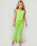 <img src="Lime-Green-Cut-out-Tank-Split-Hem-Flare-Pants.jpg" alt="Lime Green Cut out Tank Split Hem Flare Pants" loading="lazy">