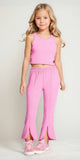 <img src="Pink-Cut-out-Tank-Split-Hem-Flare-Pants.jpg" alt="Pink Cut-out Tank Split Hem Flare Pants" loading="lazy">