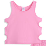 <img src="Pink-Cut-out-Tank-Split-Hem-Flare-Pants.jpg" alt="Pink Cut-out Tank Split Hem Flare Pants" loading="lazy">