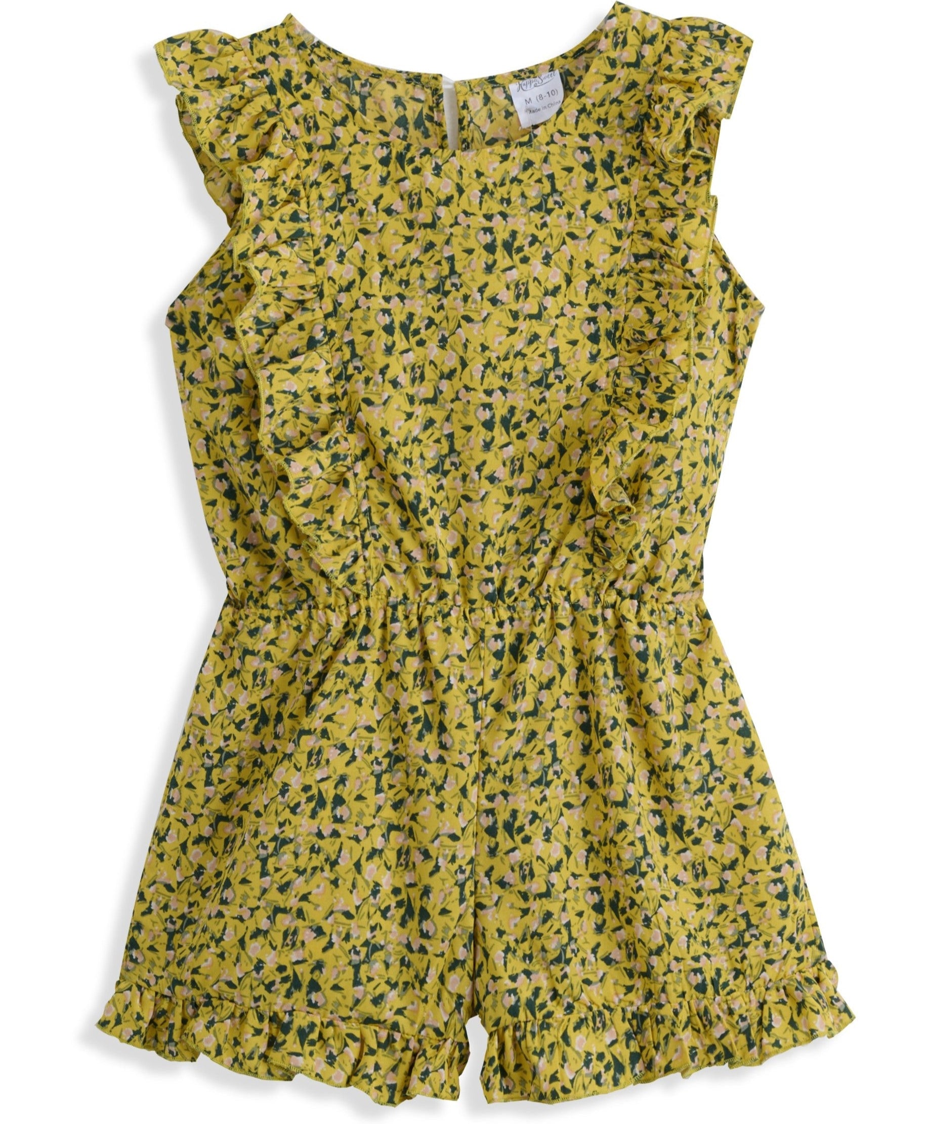 <img src="Yellow-Floral-Ruffle-Front-Romper.jpg" alt="Yellow Floral Ruffle Front Romper" loading="lazy">