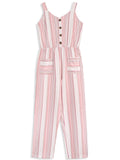 <img src="Pink-White-Stripe-Button-Front-Sleeveless-Jumpsuit.jpg" alt="Pink White Stripe Button Front Sleeveless Jumpsuit" loading="lazy">