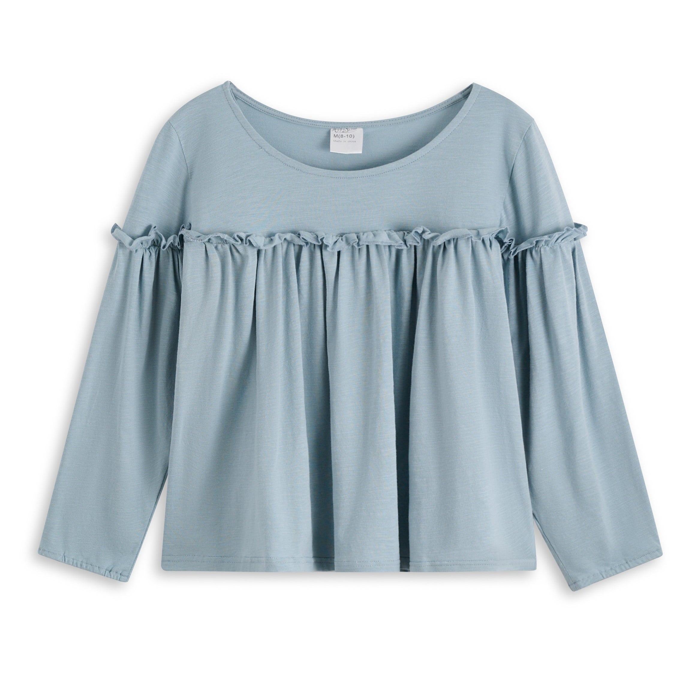<img src="Light-Blue-Ruffled-Long-Sleeve-Top.jpg" alt="Light Blue Ruffled Long-Sleeve Top" loading="lazy">