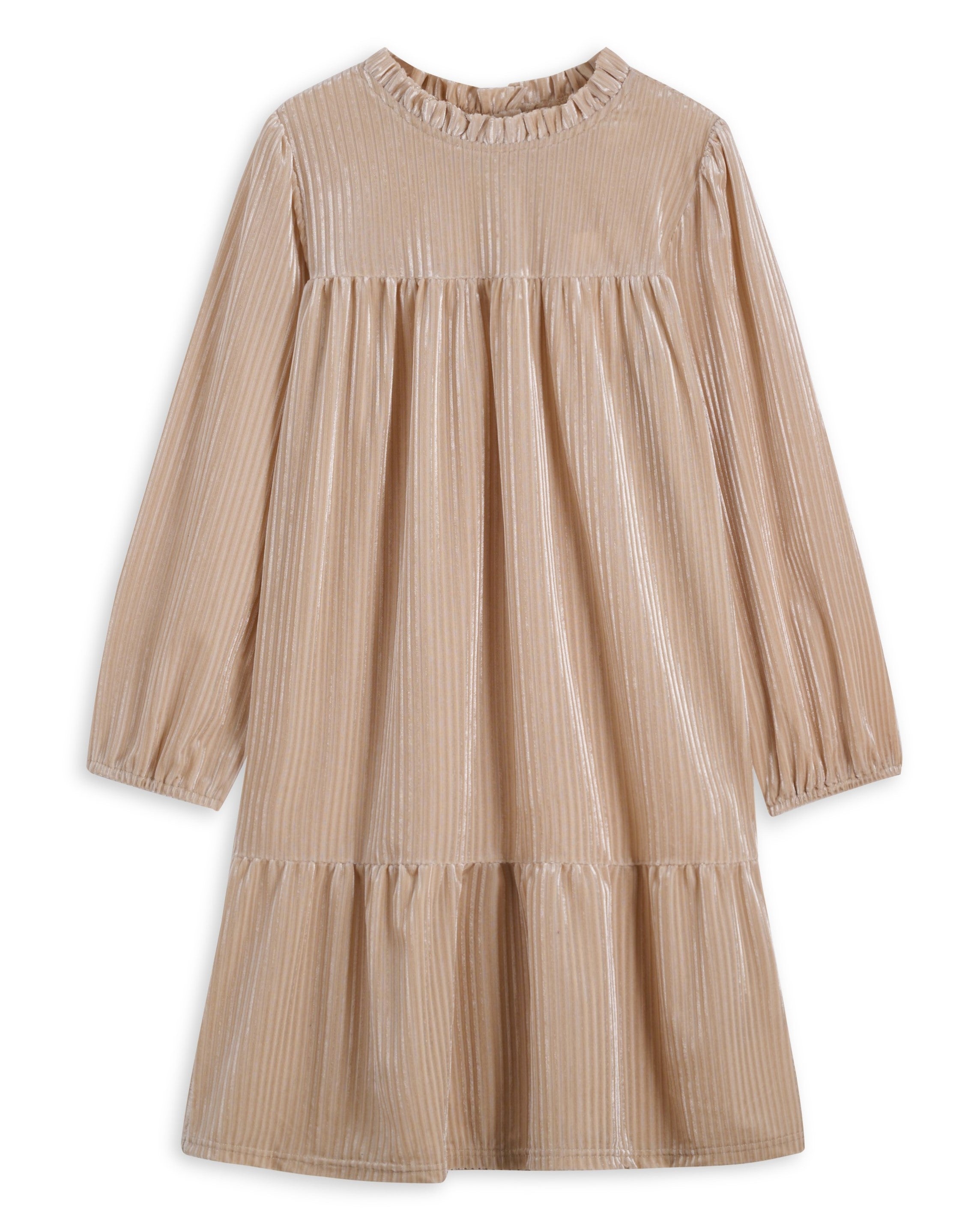 <img src="Ivory-Ribbed-Velvet-Tiered-Long-Sleeve-Shift-Dress.jpg" alt="Ivory Ribbed Velvet Tiered Long Sleeve Shift Dress" loading="lazy">