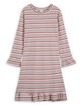 <img src="Pink-White-Stripe-Trumpet-Sleeve-Shift-Dress.jpg" alt="Pink White Stripe Trumpet Sleeve Shift Dress" loading="lazy">