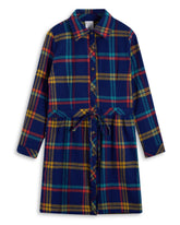 <img src="Navy-Yellow-Plaid-Tie-Waist-Shirt-Dress.jpg" alt="Navy Yellow Plaid Tie-Waist Shirt Dress" loading="lazy">