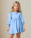 <img src="Blue-Tiered-Hooded-Sweatshirt-Dress.jpg" alt="Blue Tiered Hooded Sweatshirt Dress" loading="lazy">