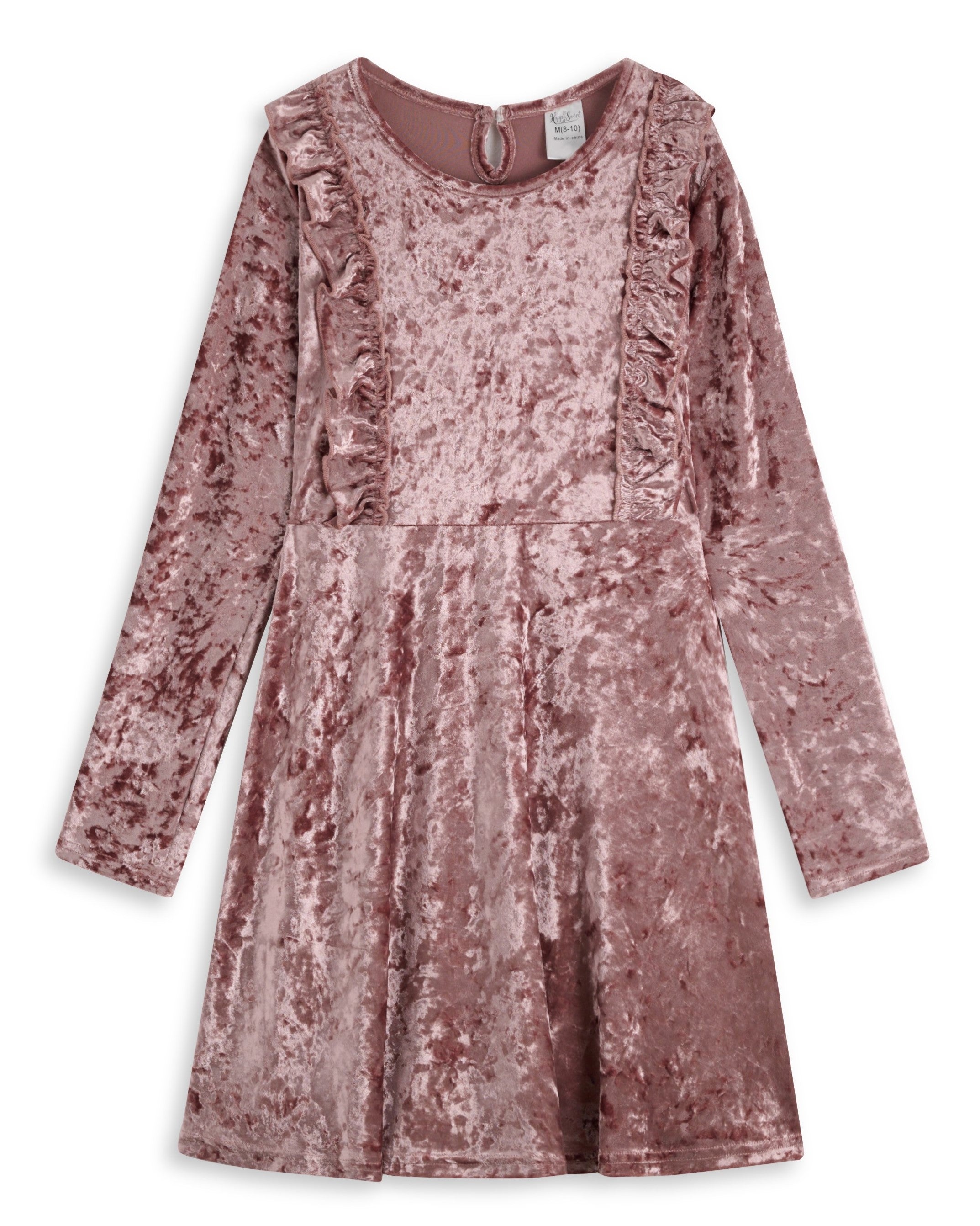 <img src="Pink-Velvet-Ruffled-Front-Long-Sleeves-A-Line-Dress.jpg" alt="Pink Velvet Ruffled Front Long Sleeves A-Line Dress" loading="lazy">