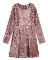<img src="Pink-Velvet-Ruffled-Front-Long-Sleeves-A-Line-Dress.jpg" alt="Pink Velvet Ruffled Front Long Sleeves A-Line Dress" loading="lazy">