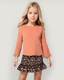 <img src="Orange-Trumpet-Sleeve-Top-Brown-Pink-Floral-Ruffle-Hem-Skirt.jpg" alt="Orange Trumpet Sleeve Top Brown Pink Floral Ruffle Hem Skirt" loading="lazy">