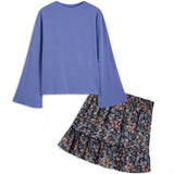 <img src="Blue-Trumpet-Sleeve-Top-Navy-Orange-Floral-Ruffle-Hem-Skirt.jpg" alt="Blue Trumpet Sleeve Top Navy Orange Floral Ruffle Hem Skirt" loading="lazy">