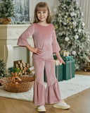 <img src="Pink-Ribbed-Velvet-Trumpet-Sleeve-Top-Flare-Pants-Set.jpg" alt="Pink Ribbed Velvet Trumpet Sleeve Top Flare Pants Set" loading="lazy">