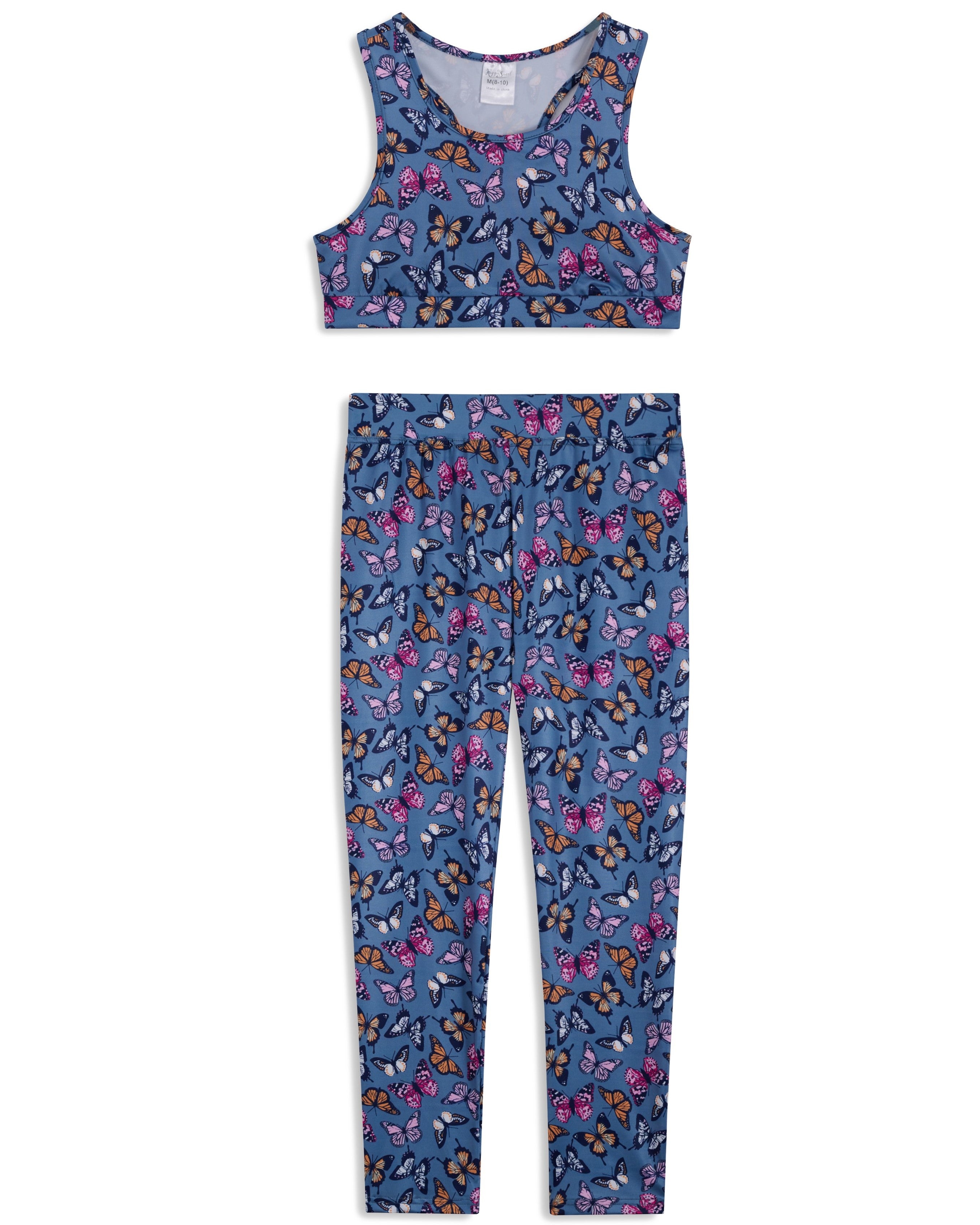 <img src="Blue-Butterfly-Sleeveless-Crop-Top-Leggings.jpg" alt="Blue Butterfly Sleeveless Crop Top Leggings" loading="lazy">