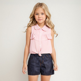 <img src="Pink-White-Stripe-Tie-Hem-Sleeveless-Button-Up-Shirt.jpg" alt="Pink White Stripe Tie-Hem Sleeveless Button-Up Shirt" loading="lazy">