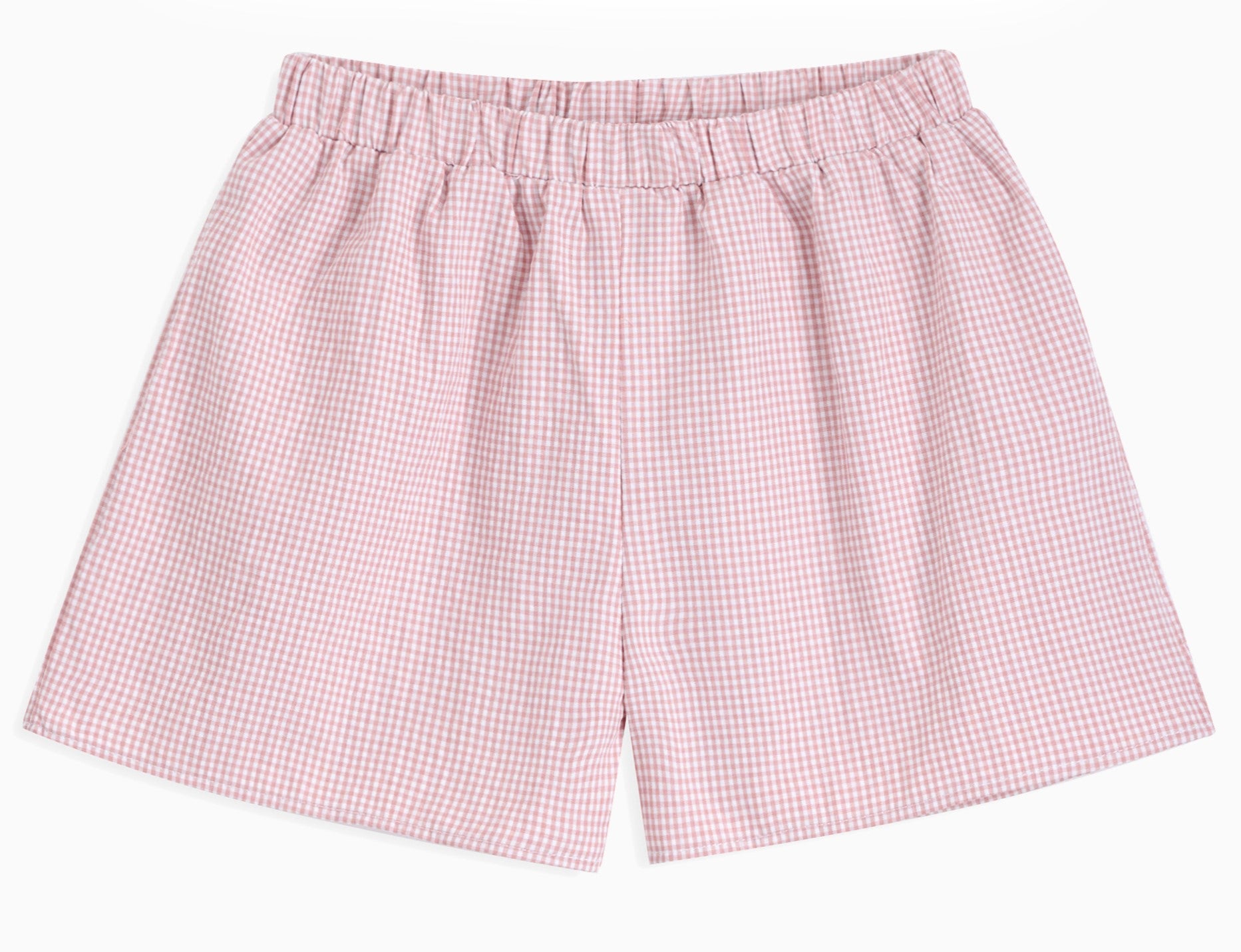 <img src="Pink-White-Gingham-Gathered-Crop-Top-Shorts.jpg" alt="Pink White Gingham Gathered Crop Top Shorts" loading="lazy">