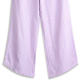 <img src="Purple-White-Gingham-Ruffle-Sleeveless-Top-Pants.jpg" alt="Purple White Gingham Ruffle Sleeveless Top Pants" loading="lazy">